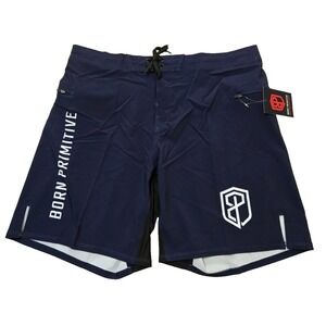 Born Primitive Training Shorts 9" Men's‎ 43/44 Navy NWT